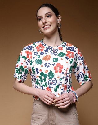 Selvia Casual Printed Women Multicolor Top