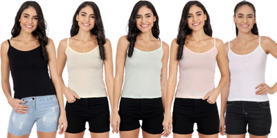 Blazon Casual Solid Women Multicolor Top