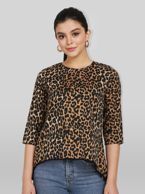 Azzurra Party Printed Women Multicolor Top