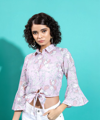 Vishudh Casual Printed Women Multicolor Top
