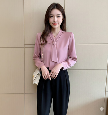 NewlookAs Casual Solid Women Pink Top