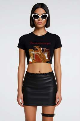 Dr.Drip Casual Graphic Print Women Multicolor Top