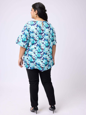 Big Hello Casual Floral Print Women Multicolor Top