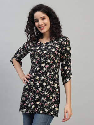 SHAHVEER CREATION Casual Printed Women Multicolor Top