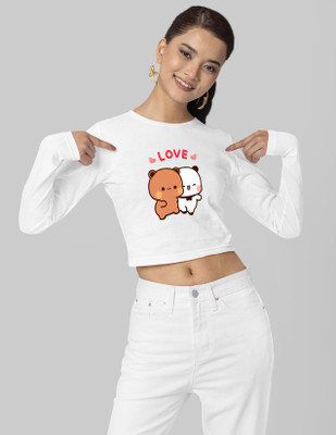 VEKTEK Casual Graphic Print, Printed Women White, Multicolor Top