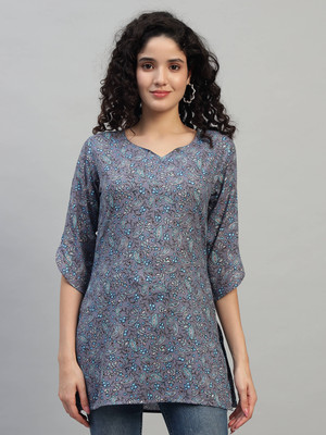 SHAHVEER CREATION Casual Printed Women Multicolor Top