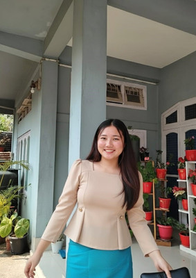 Mizothreads Casual Solid Women Beige Top