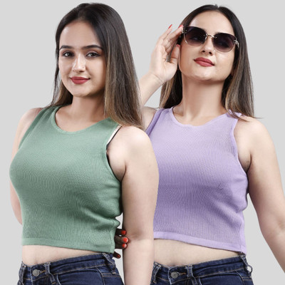 FEVERFEW Party Self Design Women Multicolor Top