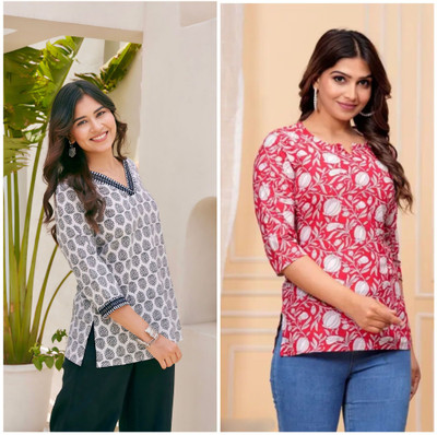 Dream Global Casual Striped Women Multicolor Top