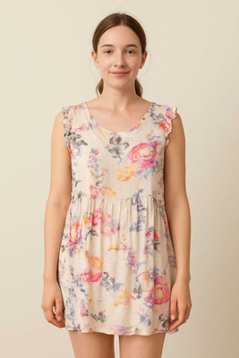 Zarina Party Self Design Women Multicolor Top