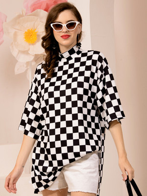 TANDUL Casual Printed Women Multicolor Top