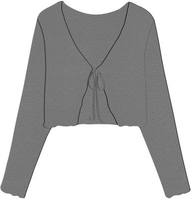 jovo Casual Solid Women Grey Top