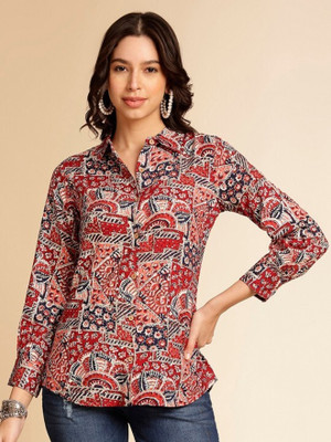 ANOUK Casual Printed Women Multicolor Top