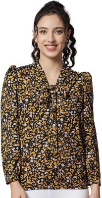 BEATNIK Casual Printed Women Yellow Top