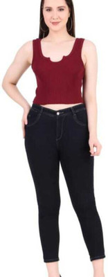 holdvalley Casual Solid Women Maroon Top