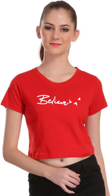 ANURUPAM FASHION Casual Printed Women Red Top