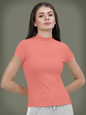 NAVYANKAA Casual Self Design Women Pink Top
