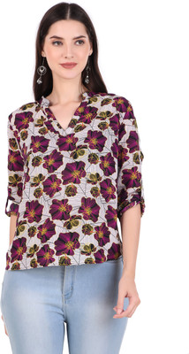 BoheeWohee Formal Self Design Women Multicolor Top