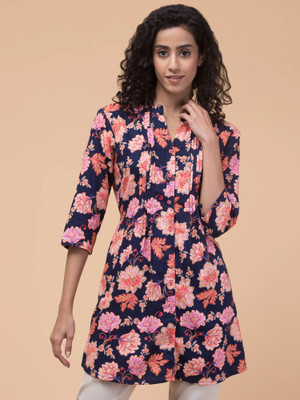 HouseOfCommon Casual Printed Women Multicolor Top