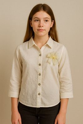 Milano muse Casual Solid Women Yellow Top