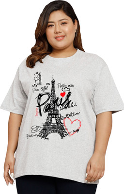 Elite soul Casual Printed Women White Top