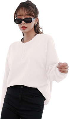 Zilcon Formal Self Design Women White Top