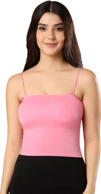 Paavki Casual Solid Women Pink Top