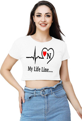 Stylotrendz Casual Printed Women White Top