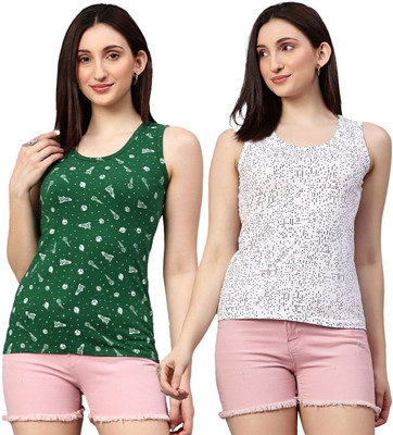 UNFLD Casual Printed Women Multicolor Top