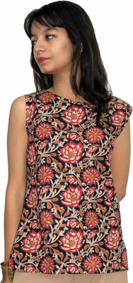 JAIPUR HAND BLOCK Casual Printed Women Multicolor Top