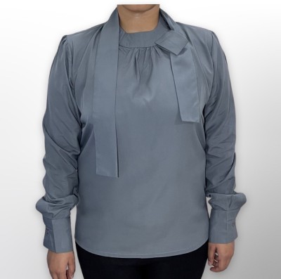 Inayat fashion and creations Casual Solid Women Grey Top