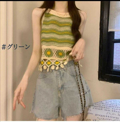 Emprace Casual Self Design Women Green Top
