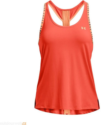 UNDER ARMOUR Casual Solid Women Orange Top