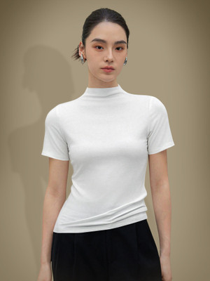 Dream Beauty Fashion Casual Solid Women White Top