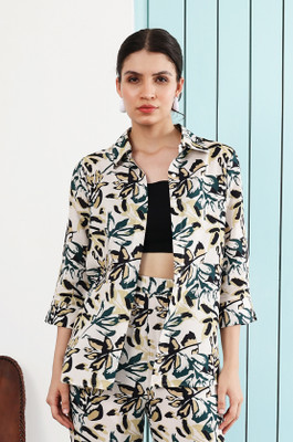 Boho By Athena Casual Printed Women Multicolor Top