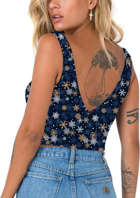 jovo Casual Printed Women Multicolor Top