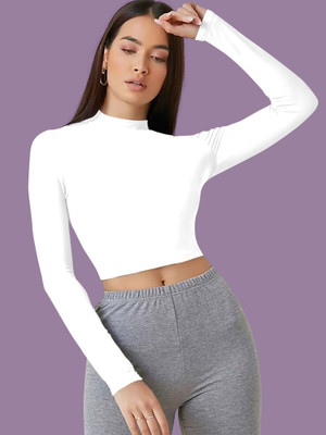 Dream Beauty Fashion Casual Solid Women White Top