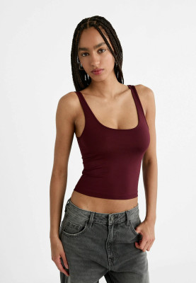 High Cloud Collection Formal Solid Women Purple Top