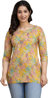 UrbanRang Formal Printed Women Multicolor Top