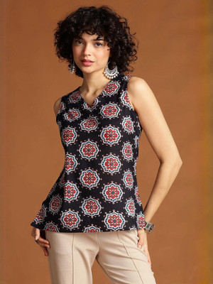 ANOUK Casual Printed Women Multicolor Top