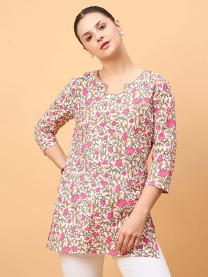 Neesh Casual Printed Women Multicolor Top