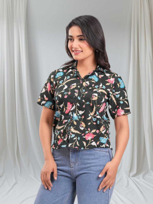 Labhanshi Creation Casual Printed Women Multicolor Top