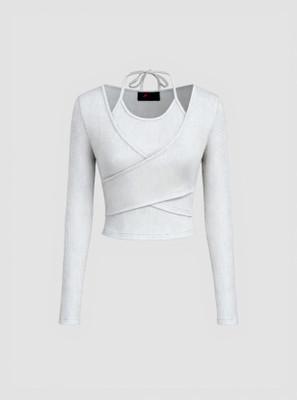 Istyle Can Casual Solid Women White Top