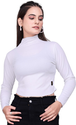 Dholakiya Empire Vibe LLP Casual Solid Women Maroon Top