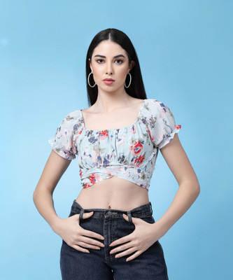 Oomph! FACTOR Casual Printed Women Multicolor Top