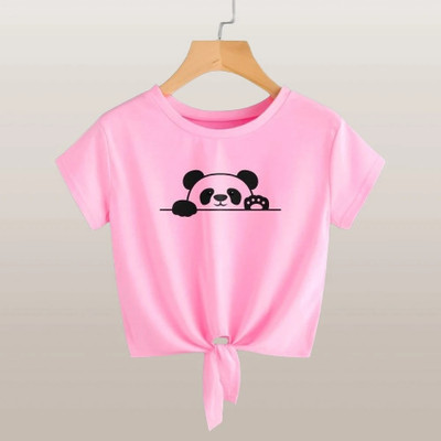 HouseOfCommon Casual Printed Women Pink Top