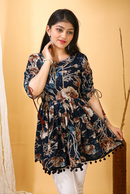 SHYAMALI FASHION Formal Printed Women Multicolor Top