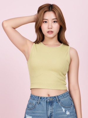 Hercill Party Self Design Women Brown Top