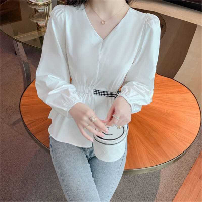 HR FASHION Casual Solid Women White Top