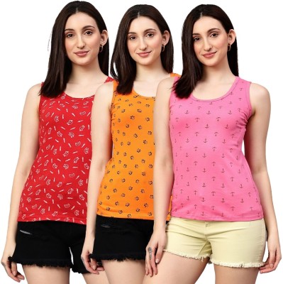 Eha Casual Printed Women Multicolor Top